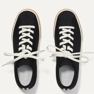 Rothy's Black and White Sneakers